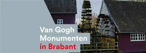 Северный Брабант 39 памятников Ван Гога богаче