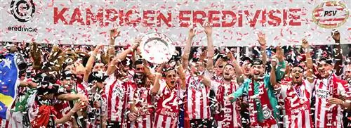 Национальный чемпион ПСВ: празднование в Эйндховене
