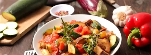 Пита с куриной шуармой и рататуем от Janny van der Heijden