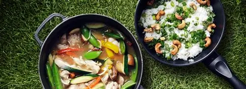 Курица из духовки с ореховым рисом от Жакко Розенберга