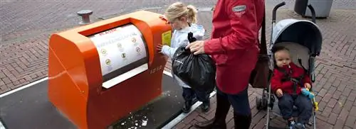 10 евро дополнительно за опорожнение контейнера