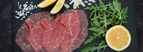 Карпаччо из копченой говяжьей мыши от Gertjan Kiers