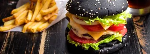 Черная еда – это модно, но подкрашенная углем не такая уж и полезная еда