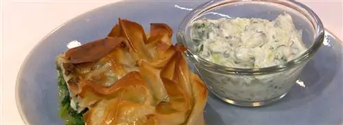 Спанакопита с цацики