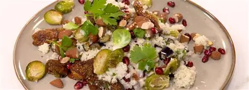 Взрывной салат с кускусом