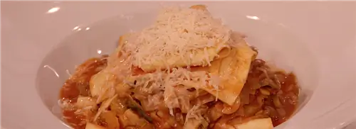 Лазанья на сковороде с мясным фаршем