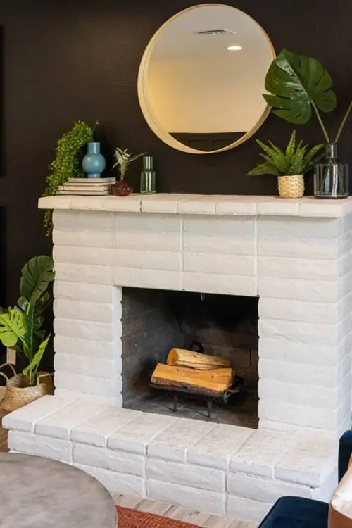 каминное зеркало