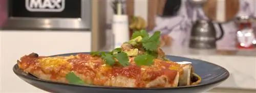 Фасоль enchilada’s с авокадо пико де галло