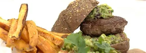 Мексиканские бургеры с картофелем фри