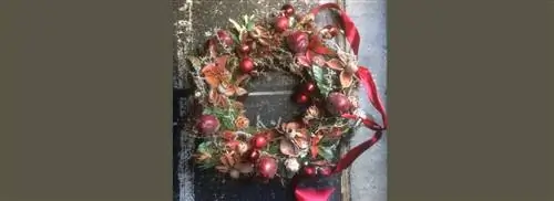 Рождественский венок пошагово