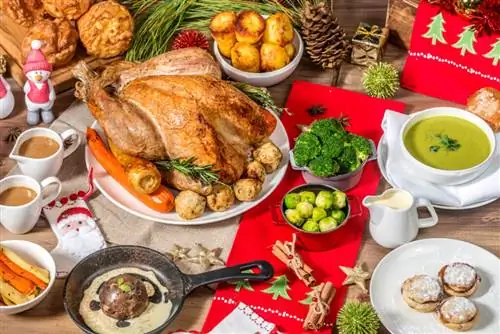 Английский рождественский ужин