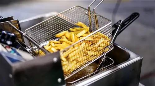 Как снова сделать фритюрницу блестящей