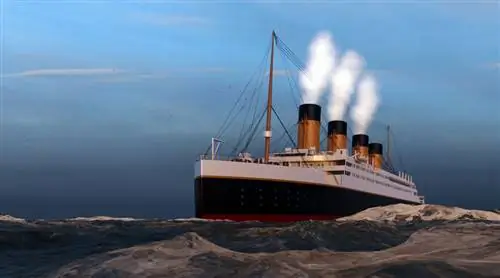 Титаник, судно, считающееся непотопляемым, все равно тонет