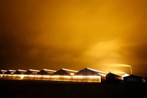 свечение неба