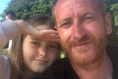 Ева Торнли с отцом