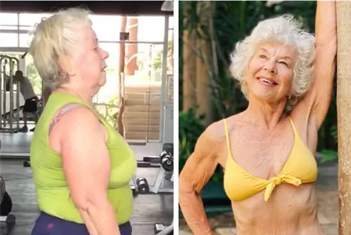 У нее было высокое кровяное давление и артрит, она начала тренироваться в 70 лет. «Я думал, сейчас или никогда»