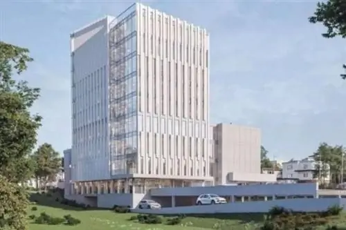 Есть проект новой штаб-квартиры Национального фонда здравоохранения. Стоимость строительства составляет более 50 миллионов злотых