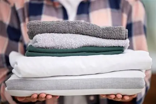 стирка полотенец и простыней