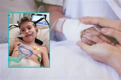 Болезнь лишила его возможности ходить и улыбаться. 8-летний мальчик чудом выжил