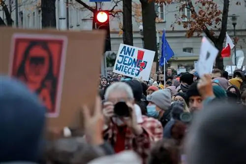 Почти половина поляков выступают за расширение доступа к абортам. Результаты опроса сильно расходятся