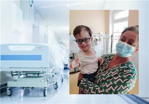 3, 5-летний Филипек тяжело болен, с рождения живет в больнице. Его семья не интересуется им