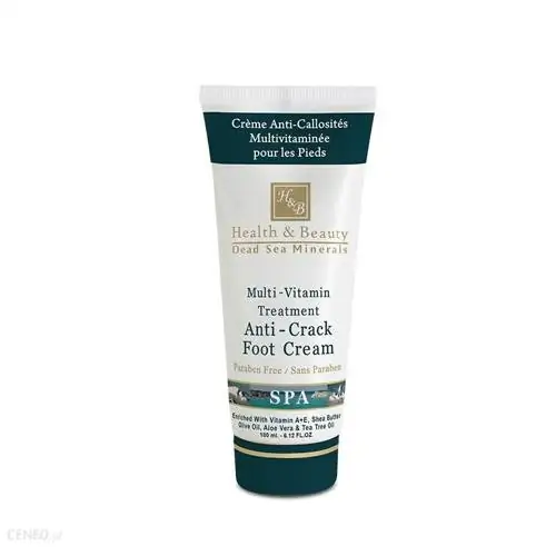 Здоровье и красота Крем для ног против трещин на пятках 180мл