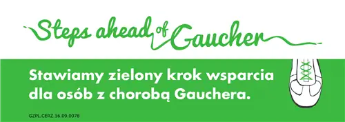 Открытие социальной кампании для людей с болезнью Гоше во время акции «Беги по Варшаве»