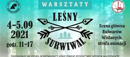 «Выживание в лесу» на бульварах Вислы в Варшаве