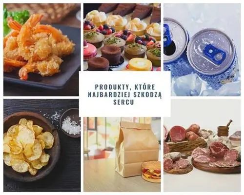 Список продуктов, которые больше всего вредят сердцу