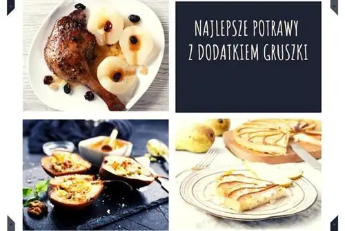 Лучшие блюда с добавлением груши