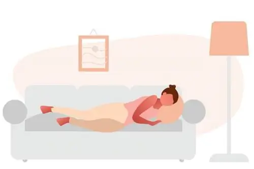 1. Лежа на боку с поддержкой