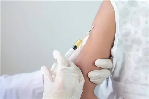 Полька среди первых, кому сделали прививку от COVID-19