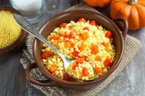 Пшенная каша с тыквой