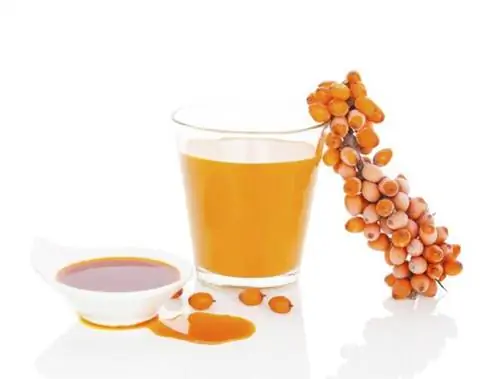 Сок и масло облепихи