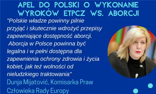 Комиссар Совета Европы по правам человека призывает к исполнению решений ЕСПЧ