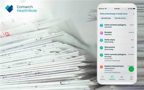Приложение Comarch He althNote