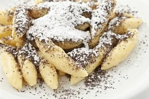 Лапша с маком - пищевая ценность. Сколько калорий в лапше с маком?