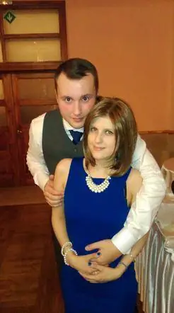 Каролина с Бартеком в 2015 году