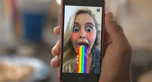 Snapchat место еще