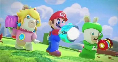 Есть что-то странное в том, что Марио держит пистолет