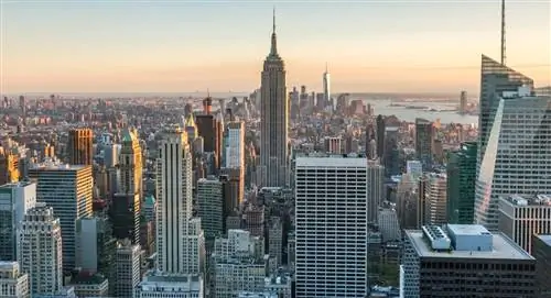 горизонт Нью-Йорка