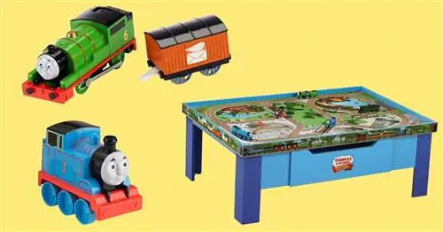 Этот удивительный деревянный игровой стол «Thomas & Friends» поступил в продажу сегодня