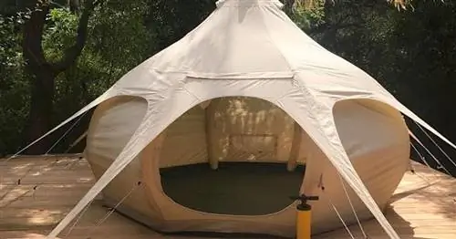 Эта новая надувная юрта - идеальная семейная палатка для быстрой установки