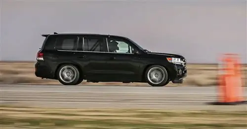 Toyota Land Speed Cruiser - самый быстрый внедорожник в мире