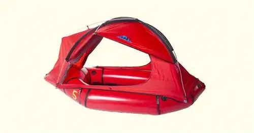 The Traft - это легкий плот, который превращается в палатку