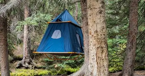 Кемпер TreePod позволяет вашим детям отправиться в поход в форт на дереве