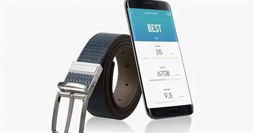 Этот интеллектуальный пояс удерживает брюки, помогая вам оставаться в форме