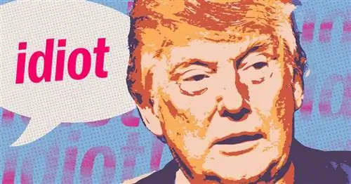 Не называйте Дональда Трампа идиотом (перед детьми)