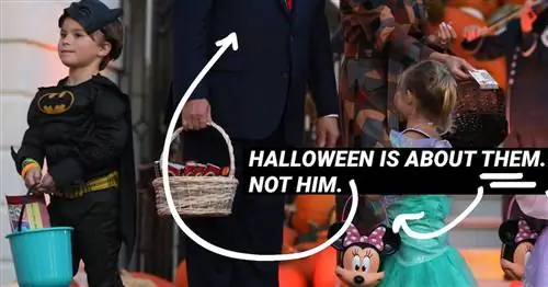 Белый дом просит детей поиграть в игру «Построй стену» на вечеринке в честь Хэллоуина