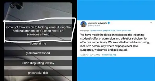 Колледжи отменяют предложения о зачислении студентов-расистов